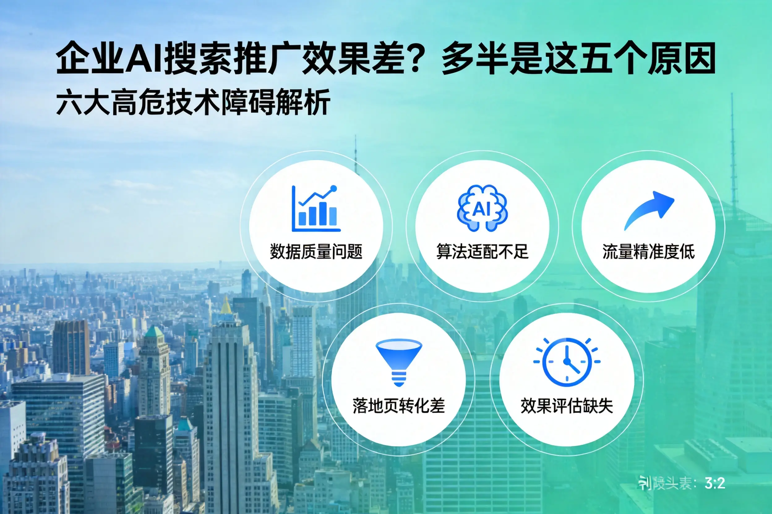 平潭企业AI搜索推广效果差？多半是这五个原因